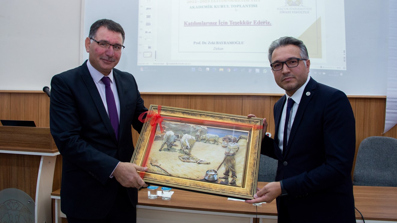 Selçuk Üniversitesi Ziraat Fakültesinde Akademik Kurul Toplantısı yapıldı